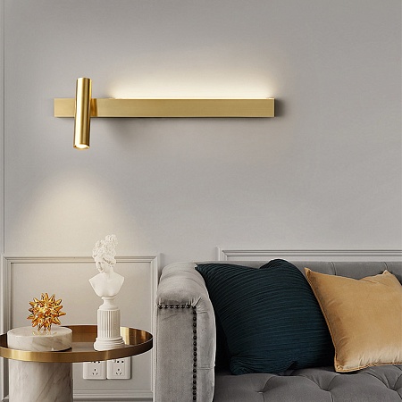 Настенный Светильник Jenius L25 Black Right Imperiumloft 239941-23 - фото