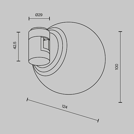 Трековый светильник Technical TR229-1-5W3K-B - фото
