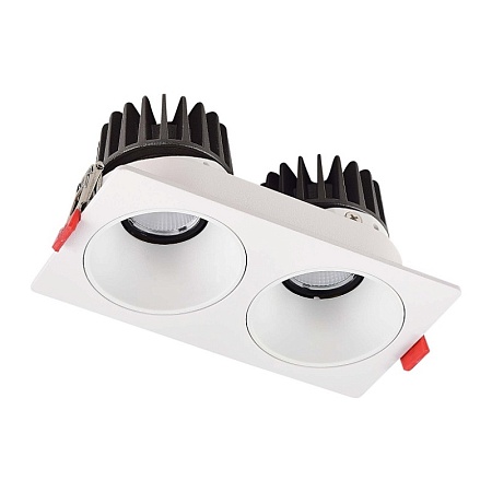 Встраиваемый корпус для светодиодного модуля серии ST850, ST851 ST-Luce Белый ST052.508.02 - фото