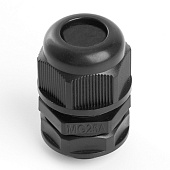 Сальник MG25 диаметр проводника 13-18 мм STEKKER, IP68, чёрный