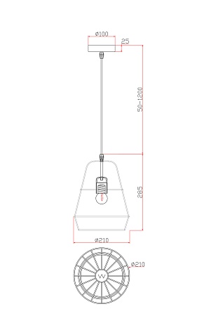 Подвесной светильник Freya FR5335PL-01B2 - фото