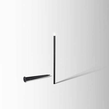 Светильник садово-парковый светодиодный Lumos 35168/S черный Elektrostandard - фото