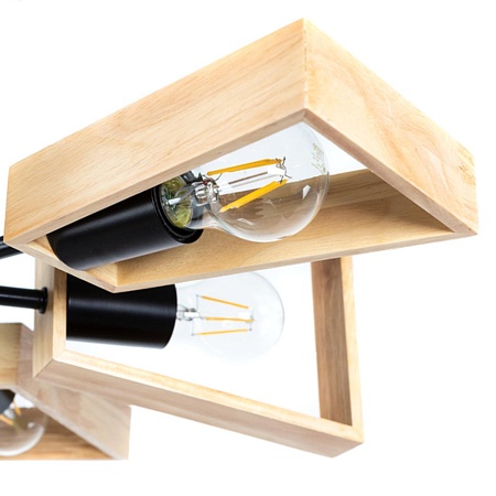 Потолочная люстра Arte Lamp BRUSSELS A8030PL-6BK - фото