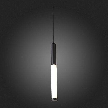 Светильник подвесной ST-Luce Черный/Белый LED 1*8W 3000K SL1593.403.01 - фото