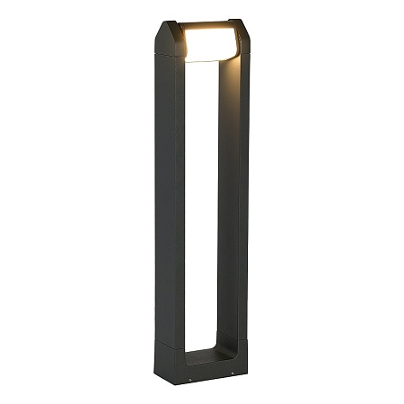 Светильник напольный ST-Luce темно-серый/белый LED 1*8W 3000K SL9540.705.01 - фото