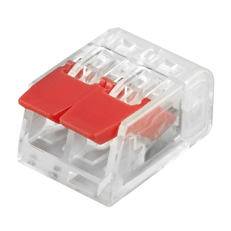 Универсальная компактная клемма 2-проводная STEKKER, LD221-412 - фото