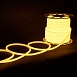 Светодиодный гибкий неон 220 В 9.6 Вт/м 144 Led 2835 IP67, круглый теплый белый 3300 K, 50 м Гибкий неон 220V 9,6W 144Led 2835 IP67 круглый теплый белый, 50 м Elektrostandard - фото
