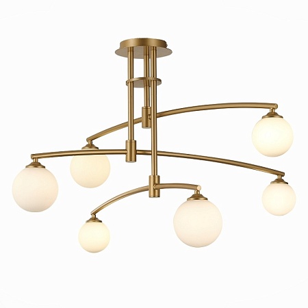 Светильник потолочный ST-Luce Золотистый/Белый G9 6*5W SL1208.302.06 - фото