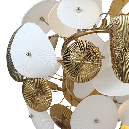 Светильник подвесной ST-Luce Латунь/Белый G9 10*5W 4000K SL1518.303.10 - фото