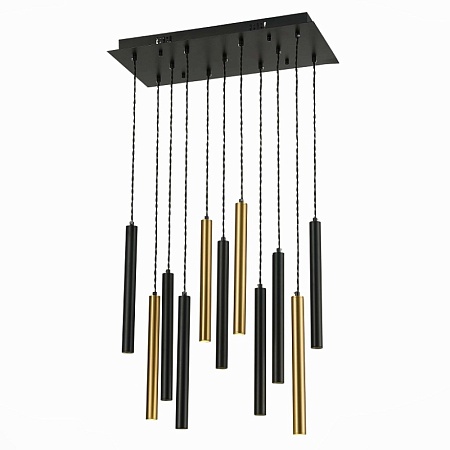 Светильник подвесной Черный LED 1*33W 4000K 2 805Lm Ra IP20 L600xW300xH320 180-240V ST153.443.33 - фото