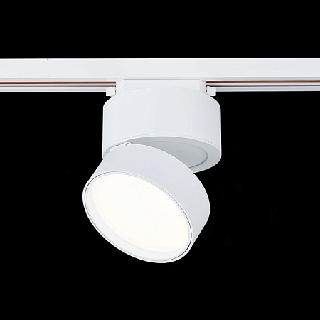 Св-к трек. Белый LED 1*14W 4000K 1 100Lm Ra>90 120° IP20 D104xH128 170-240VV ST651.546.14 - фото