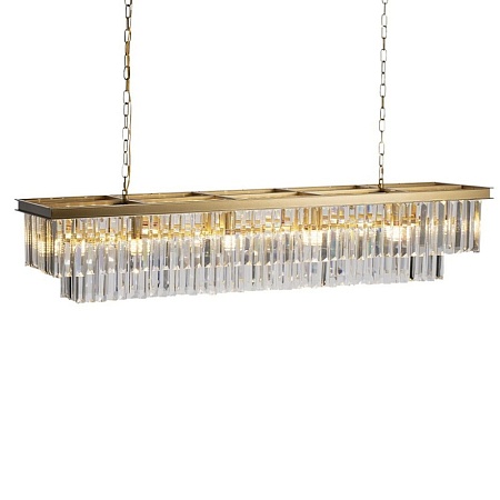 10019/1200R Подвесная люстра LOFT IT Prism Clear - фото