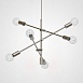 Люстра Rh 1920S Odeon Clear Glass Fringe 3-Tier Chandelier Nickel 36 См Imperiumloft 191624-22 - фото