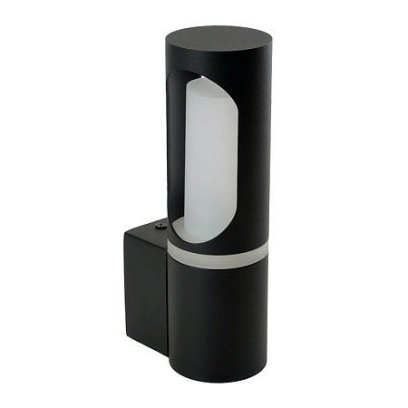 Светильник садово-парковый Feron DH1101 15W, на стену вверх, GU10 230V, черный - фото