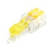 Зажим прокалывающий ответвительный 1,5-2,5 мм2 c ответвительной клеммой LD219 на 2 выход, прозрачный/желтый (упаковка 10 шт) LD503-2-25 - фото