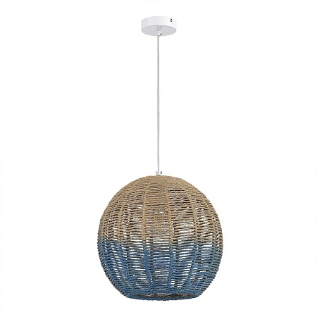 Светильник подвесной ST-Luce Белый/Бежевый,Синий E27 1*40W SL1514.523.01 - фото