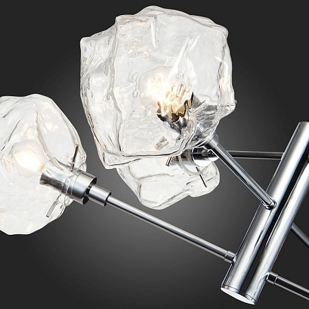 Люстра потолочная ST-Luce Хром/Прозрачный E14 6*40W SL1175.102.06 - фото
