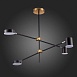 Светильник потолочный ST-Luce Черный, Латунь/Черный LED 4*5W 3000K SL1604.432.04 - фото