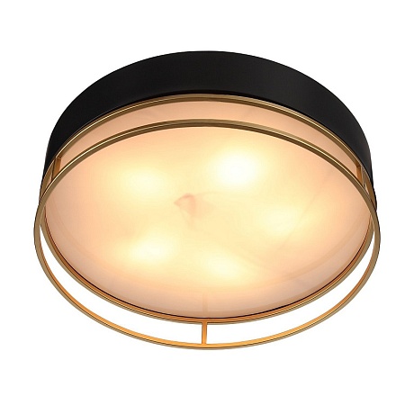 Светильник потолочный ST-Luce Черный, Матовое золото/Белый E27 5*40W SL1127.432.05 - фото