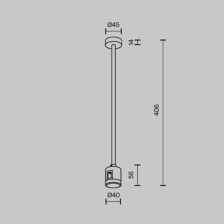 Комплектующие для трековой системы Technical TRA158С-IPCL1-B - фото