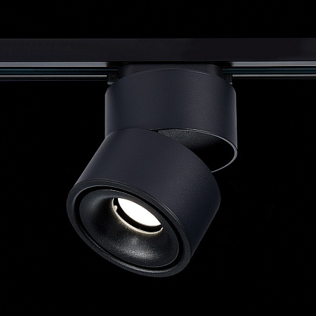 Св-к трек. Черный LED 1*12W 4000K 1 000Lm Ra>90 36° IP20 D100xH136 170-240VV ST652.446.12 - фото