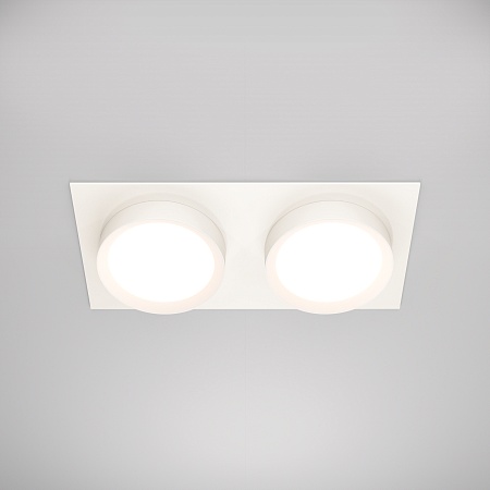 Встраиваемый светильник Technical Hoop DL086-02-GX53-SQ-W - фото