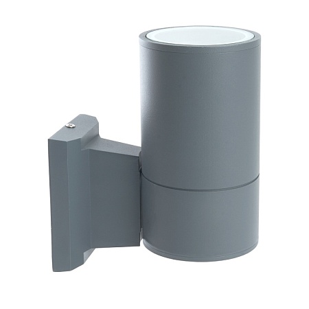 Светильник садово-парковый Feron DH0701,  на стену вверх,  E27 230V, серый - фото