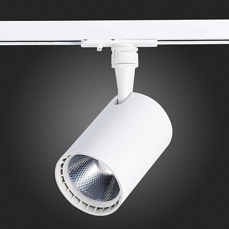 Св-к трек. Белый LED 1*15W 3000K 1 350Lm Ra≥90 36° IP20 L118xW78xH174 100-240V ST351.536.15.36 - фото
