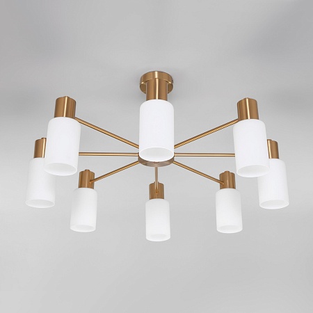 Потолочный светильник Eurosvet 70160/8 латунь Smart - фото