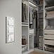 Рамка из металла на 3 поста Baguette белый/серебро W0032850 - фото