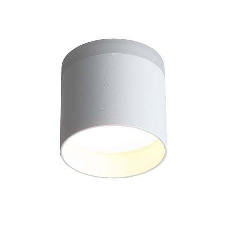 Светильник потолочный Белый LED 1*12W 3000K 936Lm Ra>80 120° IP20 D100xH90 170-240V ST102.502.12 - фото