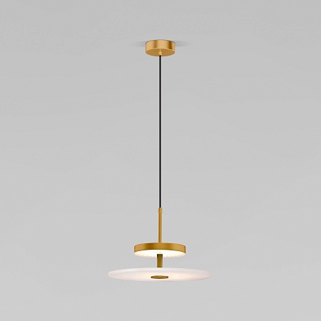 Подвесной светильник Eurosvet 40342 LED латунь - фото