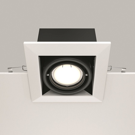 Встраиваемый светильник Technical Metal Modern DL008-2-01-W - фото