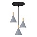 Светильник подвесной Черный/Серый E27 3*40W SLE1255-433-03 - фото