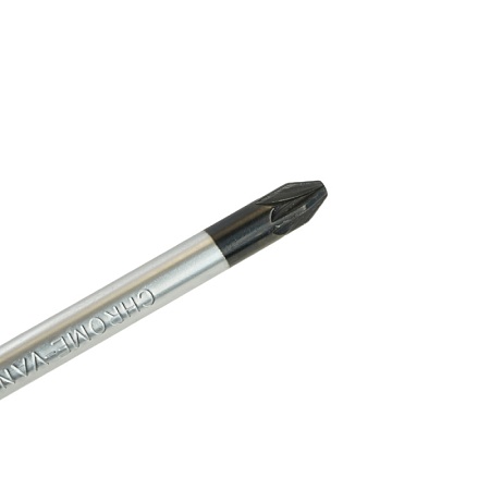 Отвертка крестовая STEKKER Pz 2 х 100 мм, Cr-V, SDM-PZ2-100 - фото