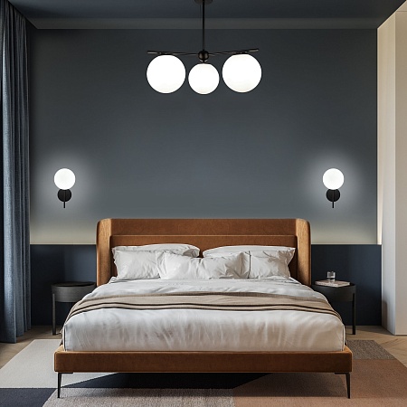 Настенный светильник Eurosvet 60147/1 черный - фото