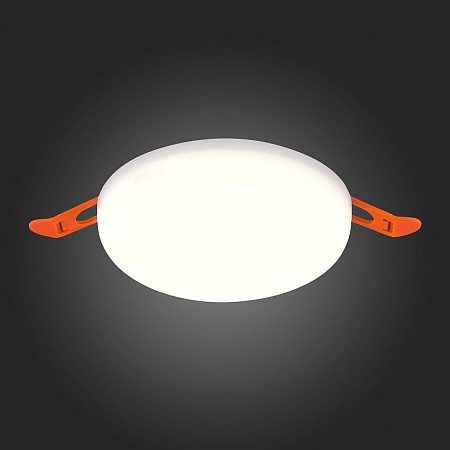 Св-к встр. Белый LED 1*16W 4000K 1 380Lm Ra80 180° IP44 D120xH20 85-265V ST700.548.16 - фото