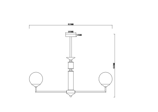 Люстра Freya Bolas FR5185PL-08BS - фото