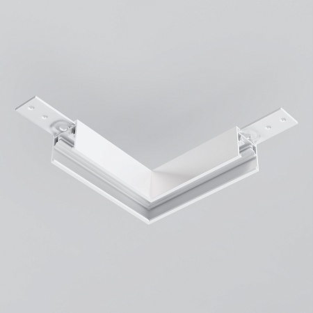 Коннектор угловой Exility накладной низкопрофильный - фото