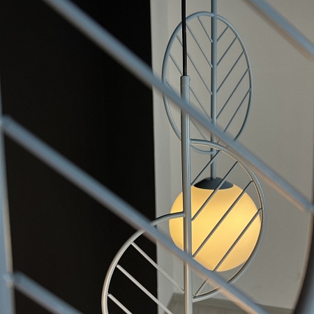 Подвесной Светильник Leaf B Голубой Imperiumloft 178146-26 - фото