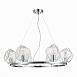 Люстра подвесная ST-Luce Хром/Прозрачный E14 6*40W SL1175.103.06 - фото