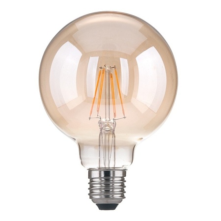 Филаментная светодиодная лампа G95 6W 3300K E27 Classic F 6W 3300K E27 - фото