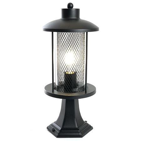 Светильник садово-парковый Feron PL724  на постамент 60W 230V E27, черный - фото