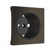 Накладка для розетки IP20 бронзовый WL12-SKGS-IP20-CP