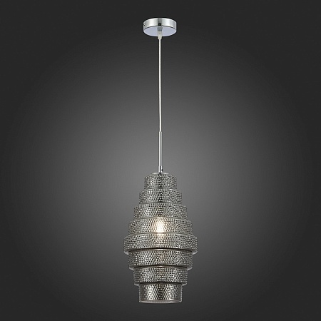 Подвес ST-Luce Хром/Дымчатый E27 1*40W SL1001.103.01 - фото