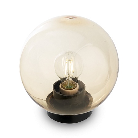 Светильник садово-парковый Feron НТУ 01-60-203 шар ПМАА E27 230V, золотой - фото