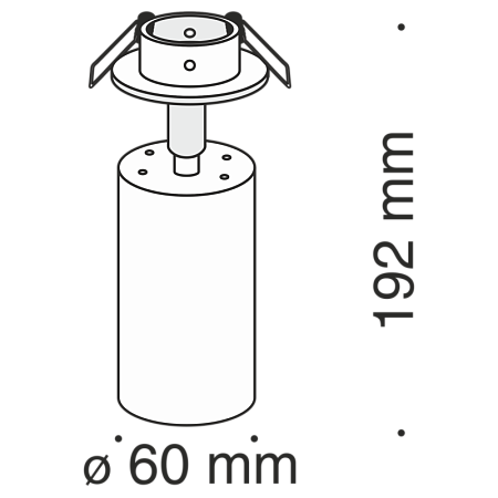 Встраиваемый светильник Technical Focus C018CL-01W - фото