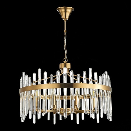 Светильник подвесной ST-Luce Латунь/Латунь, Прозрачный E14 8*40W SL1167.303.08 - фото