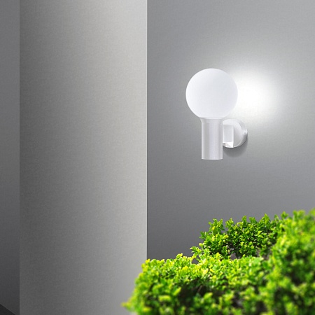 Уличный настенный светильник Sfera IP54 35126/D белый Elektrostandard - фото