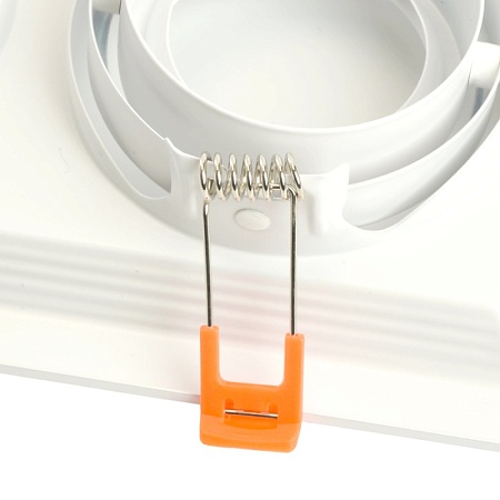 Светильник встраиваемый Feron DLT201 потолочный MR16 G5.3 белый - фото